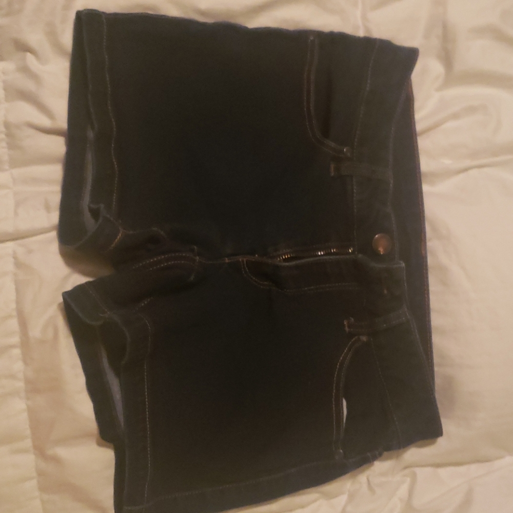 Dark Wash Jean shorts